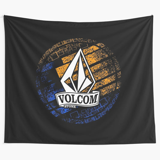 Volcom stone inspired tapestry wall hanging