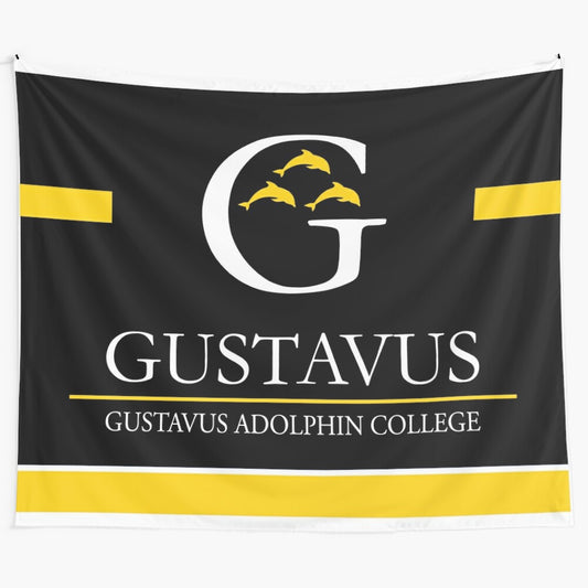 Gustavus Adolphus College themed tapestry wall hanging