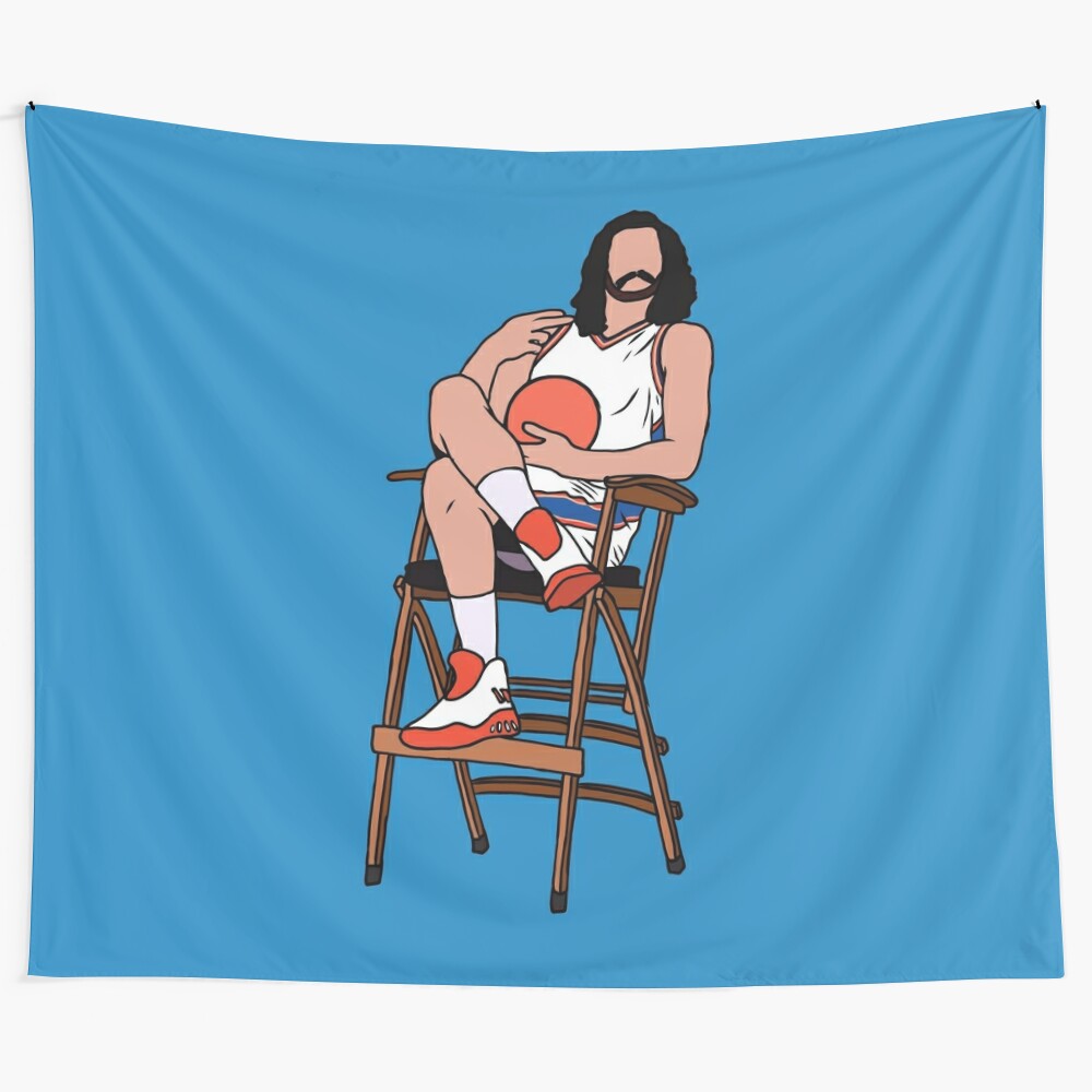 Steven Adams Chillin' Tapestry Featuring the NBA Basketball Player