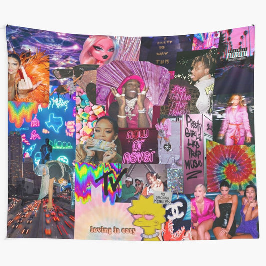 Colorful and playful party tapestry