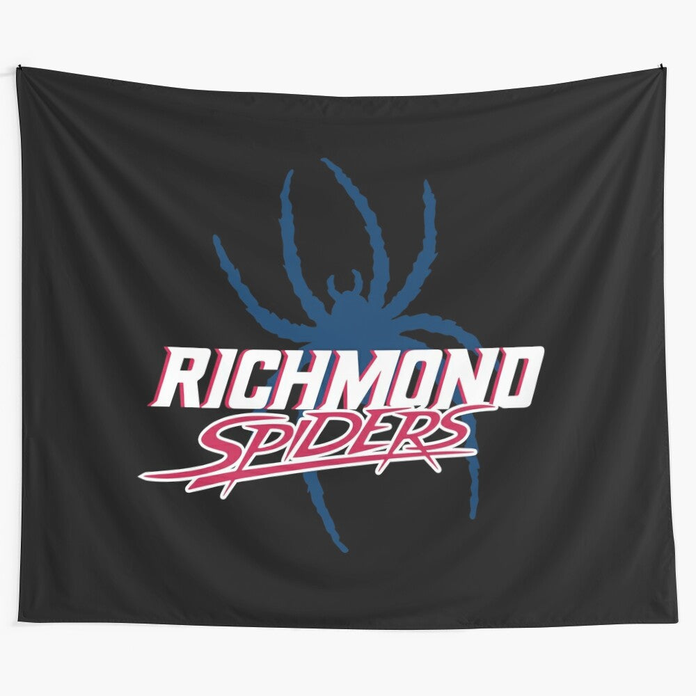 Richmond Spiders college tapestry featuring the university's logo and mascot