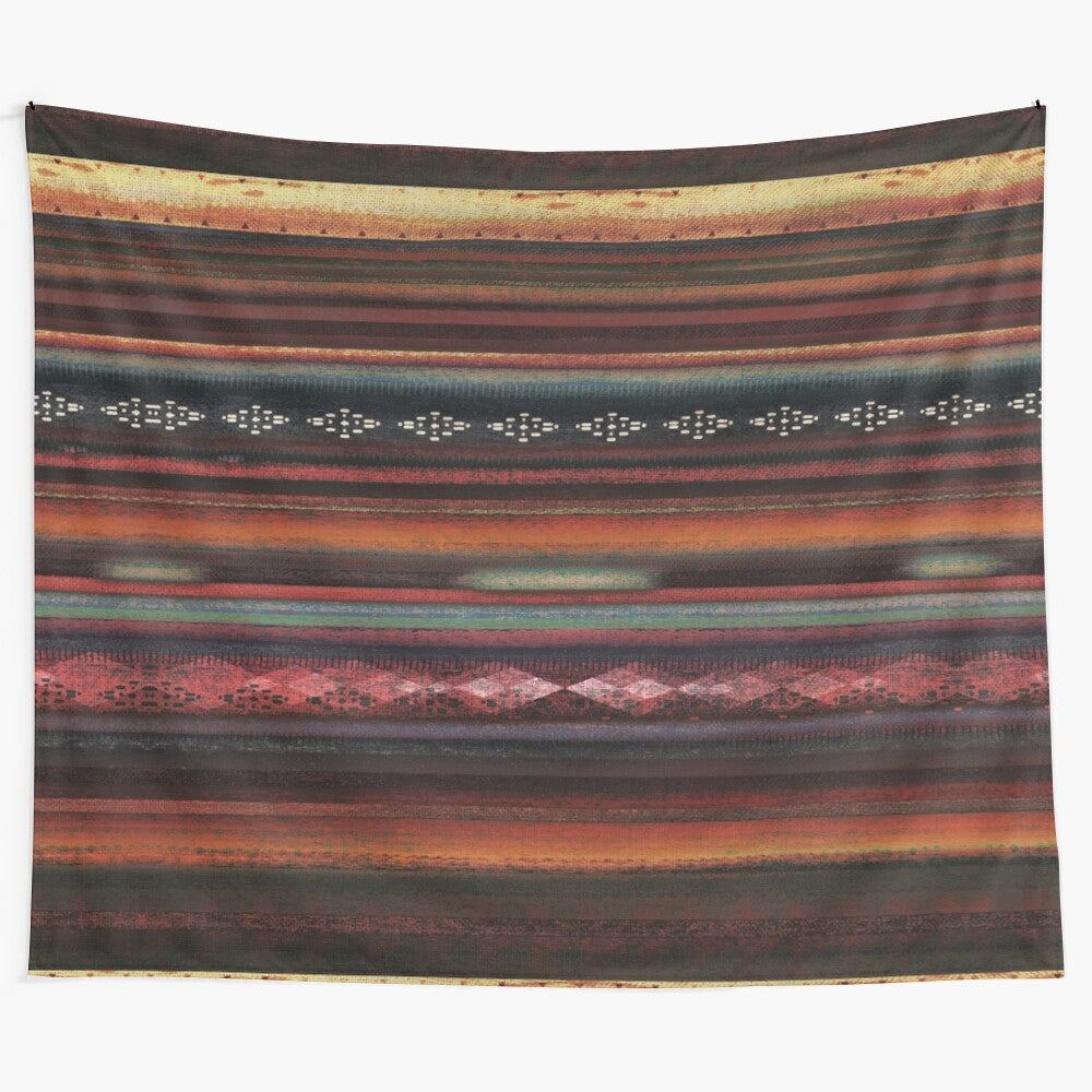 Travellers Garment Tapestry - Boho, Geometric, Native American Inspired Design