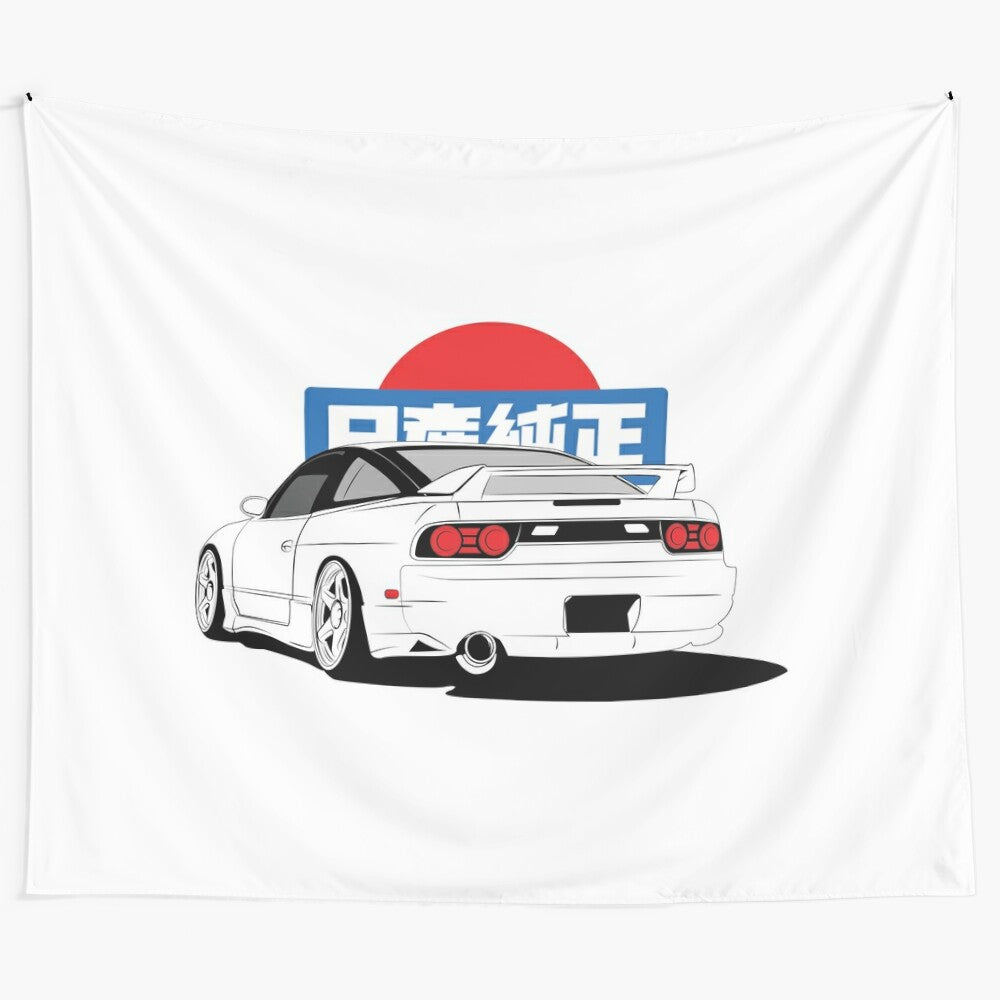 S Chassis Tapestry with Cloud Maker Design