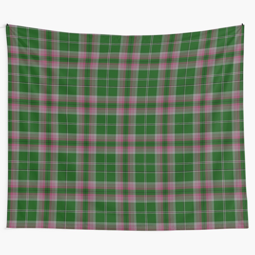 Clan Gray Scottish Tartan Tapestry