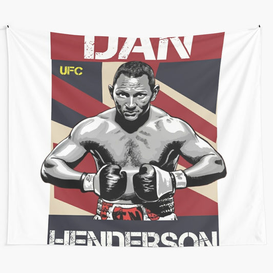 Dan Henderson Tapestry featuring a diverse range of artistic elements