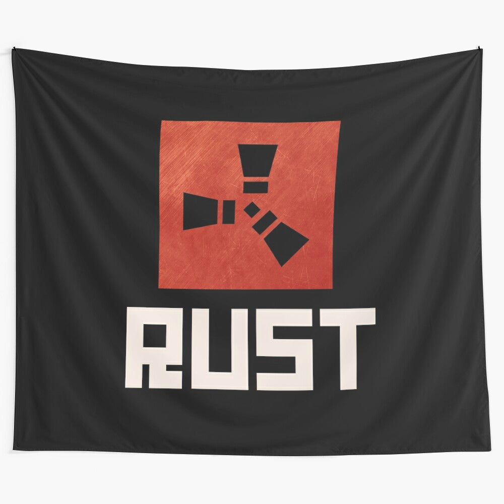 Rust survival and PVP video game gameplay