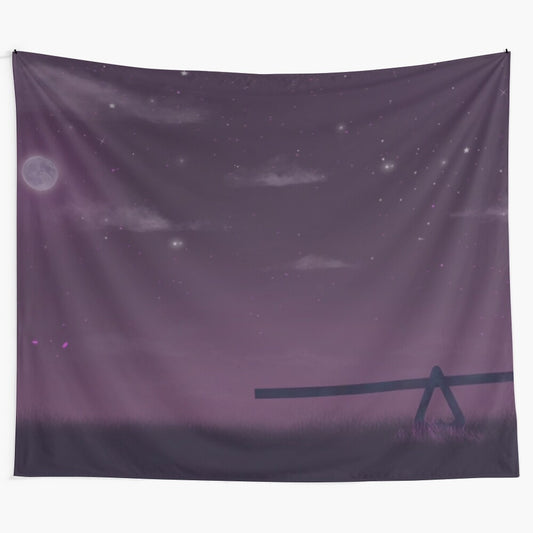 Yoongi Suga Seesaw inspired tapestry for BTS fans