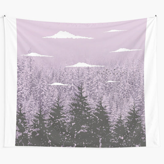 Pine trees tapestry showcasing the natural beauty of Patagonia, Argentina