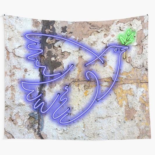 Peace Pigeon Tapestry - Stylish Home Decor Artwork