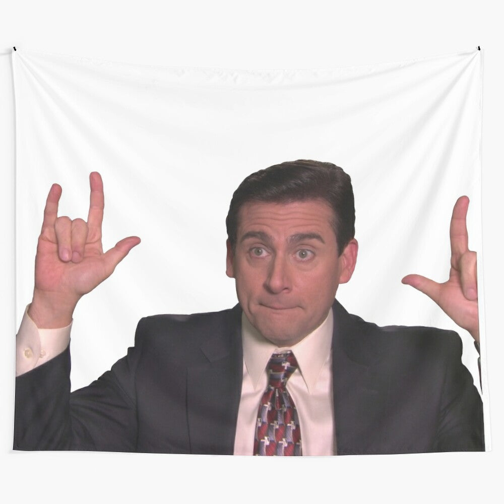 Michael Scott Tapestry for "The Office" Fans