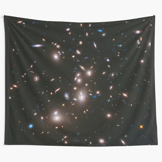 Tapestry featuring the Abell 2744 Pandora's Cluster deep field galaxy image