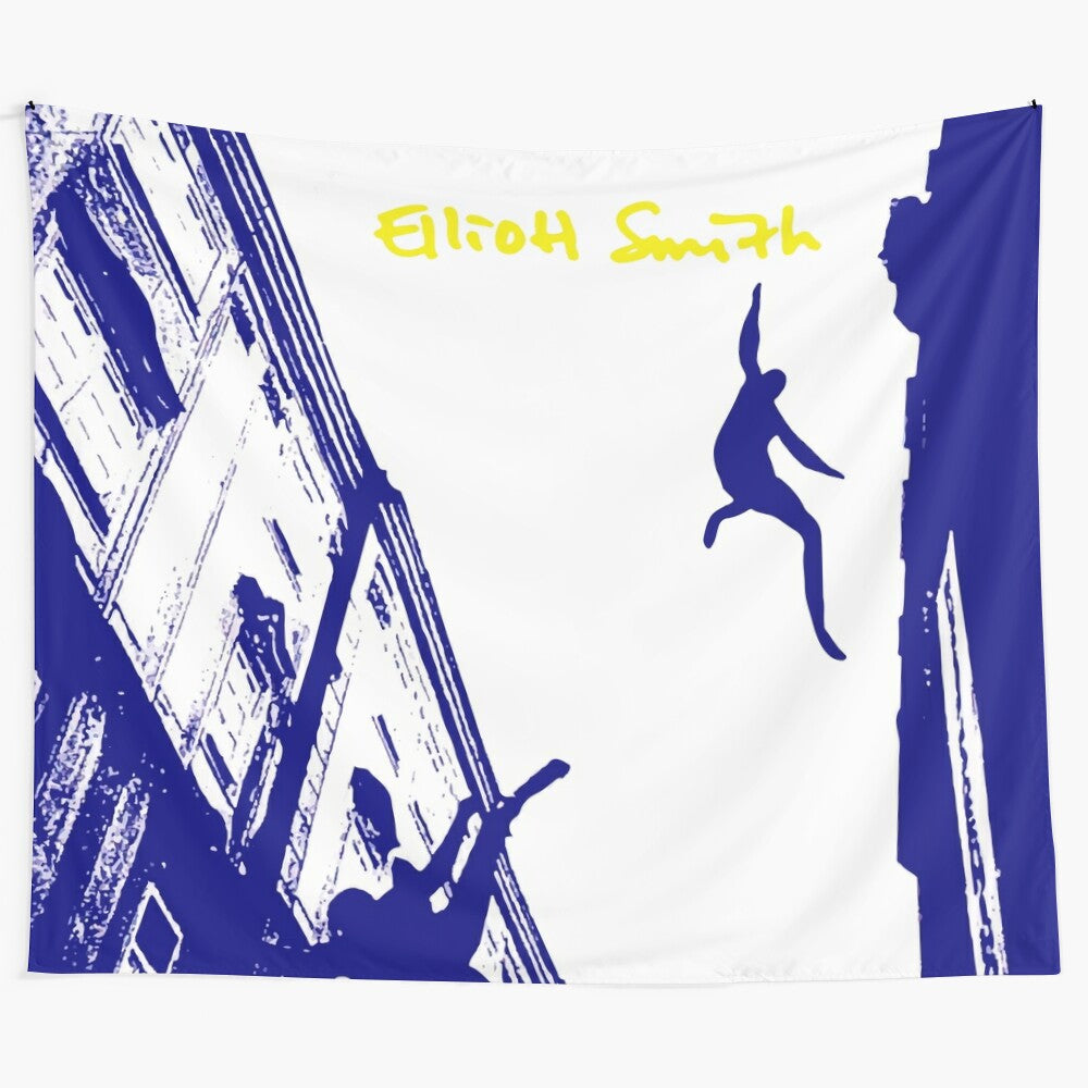 Vintage-inspired Elliott Smith album cover tapestry