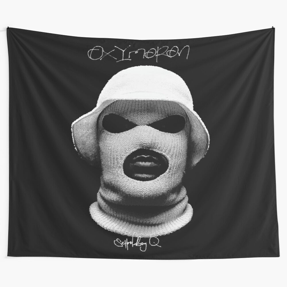 Schoolboy Q Rapper Tapestry Wall Art