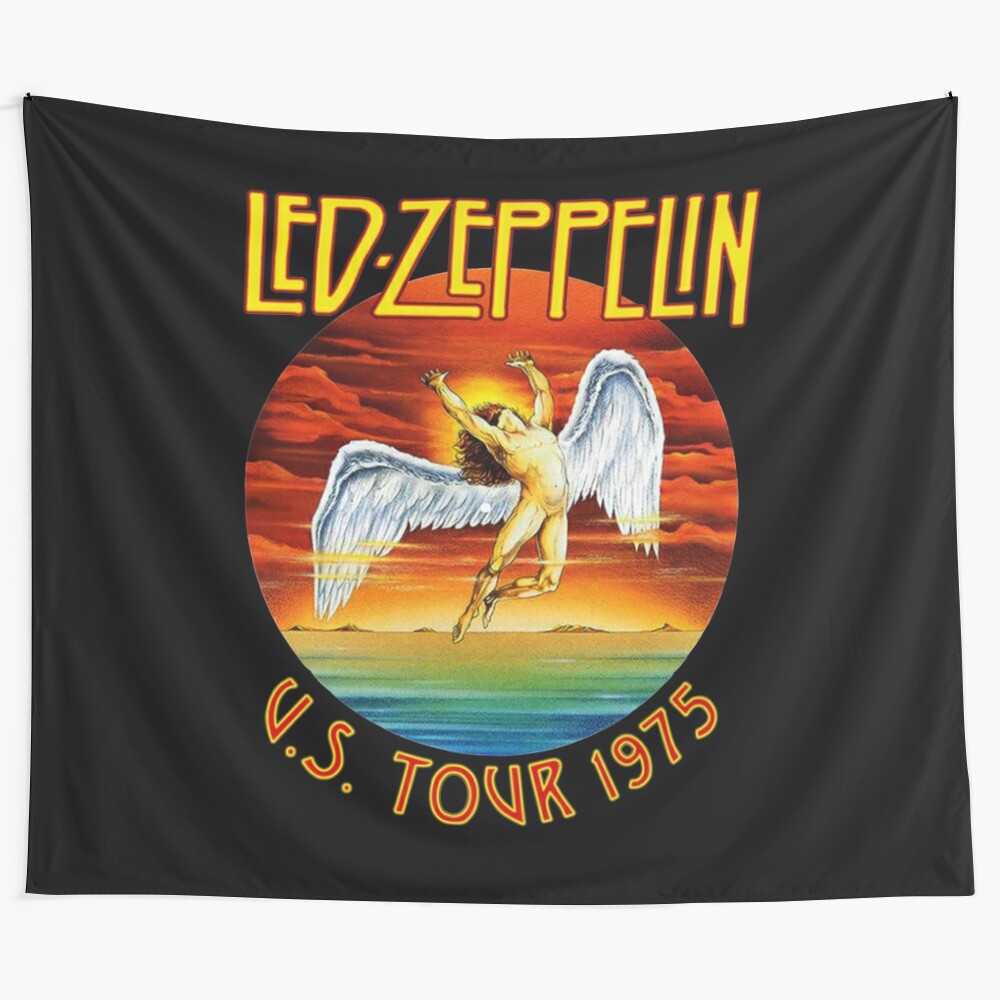 Led Zeppelin Inspired Tapestry Wall Art