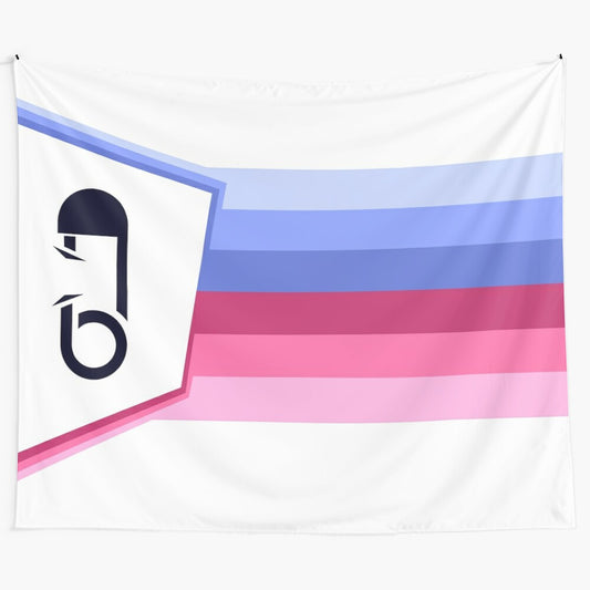 Adult Baby Diaper Lover Pride Flag Tapestry