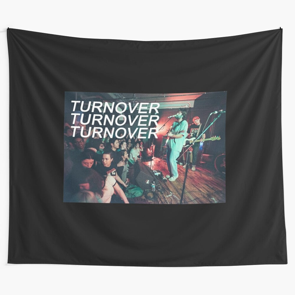 TURNOVER Tapestry featuring emo and pop punk inspired artwork