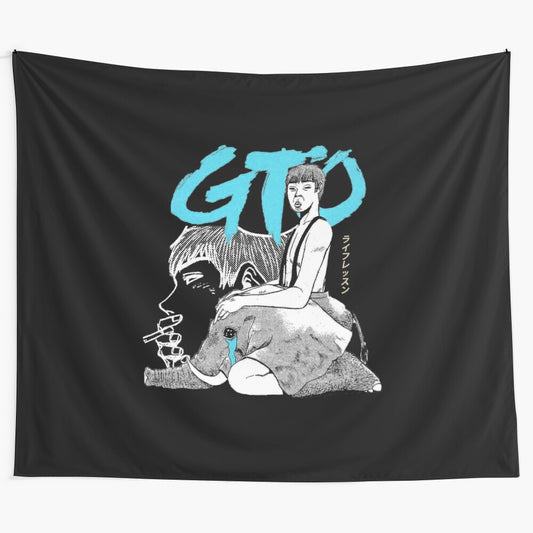 Eikichi Onizuka 'Life Lessons' GTO Manga Anime Tapestry Wall Hanging