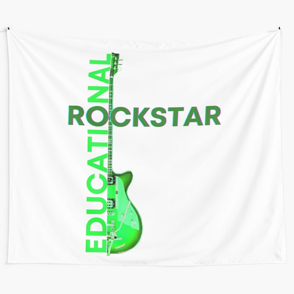 Educational Rockstar Tapestry