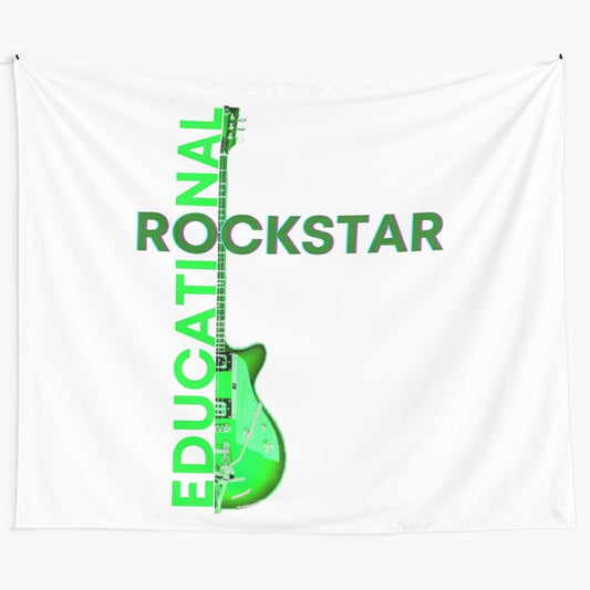 Educational Rockstar Tapestry