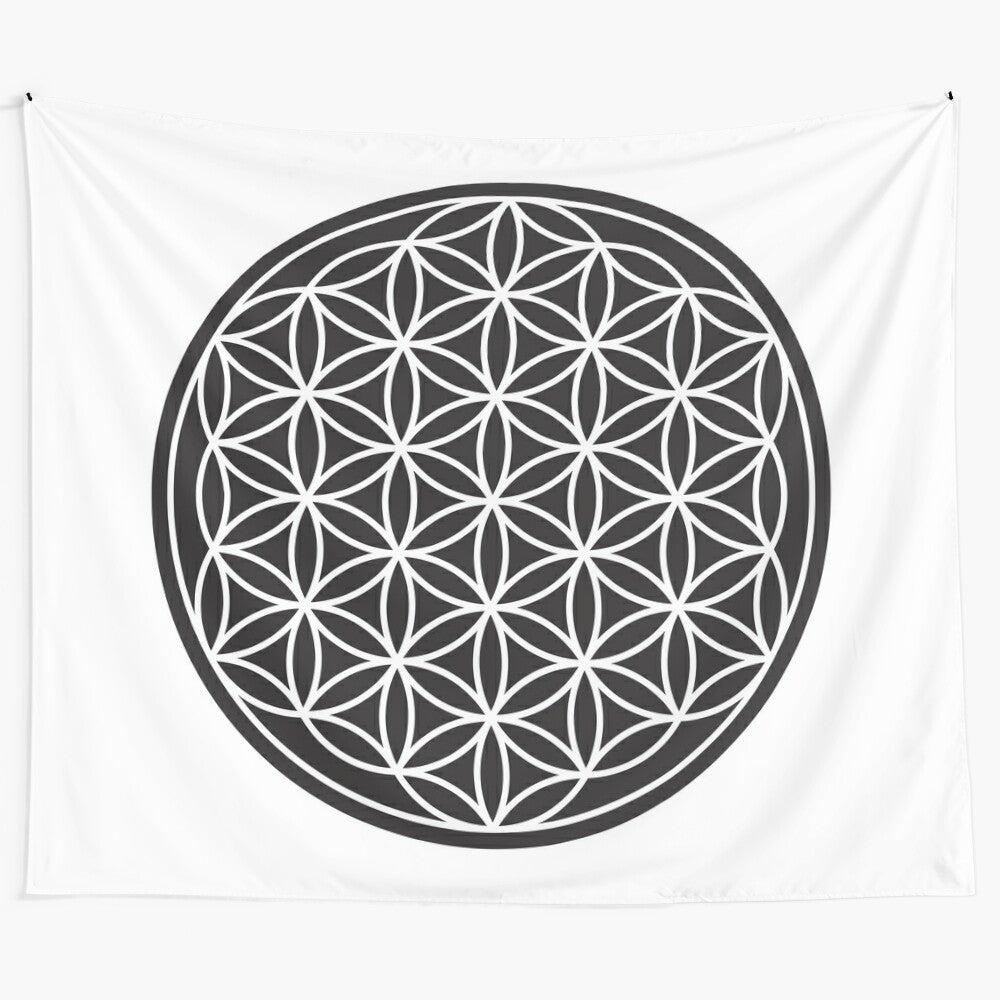 Flower of Life Tapestry - Sacred Geometry Wall Art