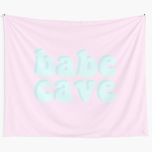 Babe Cave Tapestry with Captivating Nature and Galaxy Designs