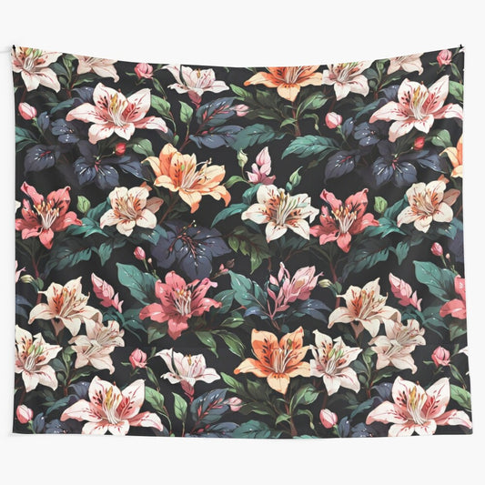 Gorgeous flower pattern tapestry for home or dorm wall decoration