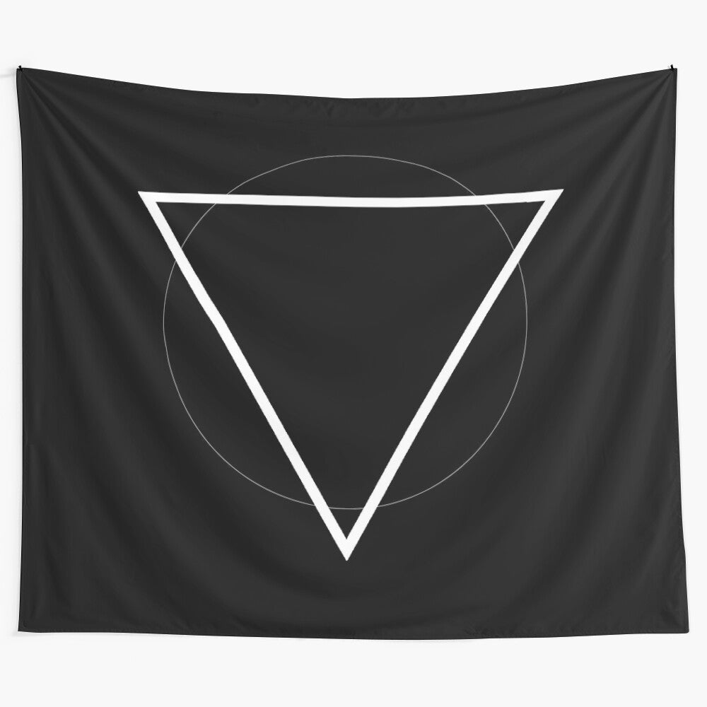 Geometric spirit minimalist streetwear triangle circle tapestry