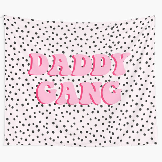 Daddy Gang Inspired Tapestry featuring the Call Her Daddy podcast logo and design elements