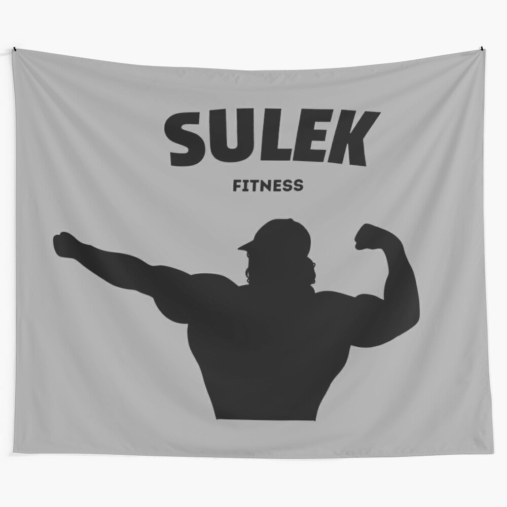 Sam Sulek Iconic Pose Tapestry - Home Decor Wall Art