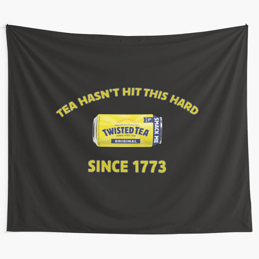 Twisted Tea Meme Tapestry featuring funny alcohol-related meme design