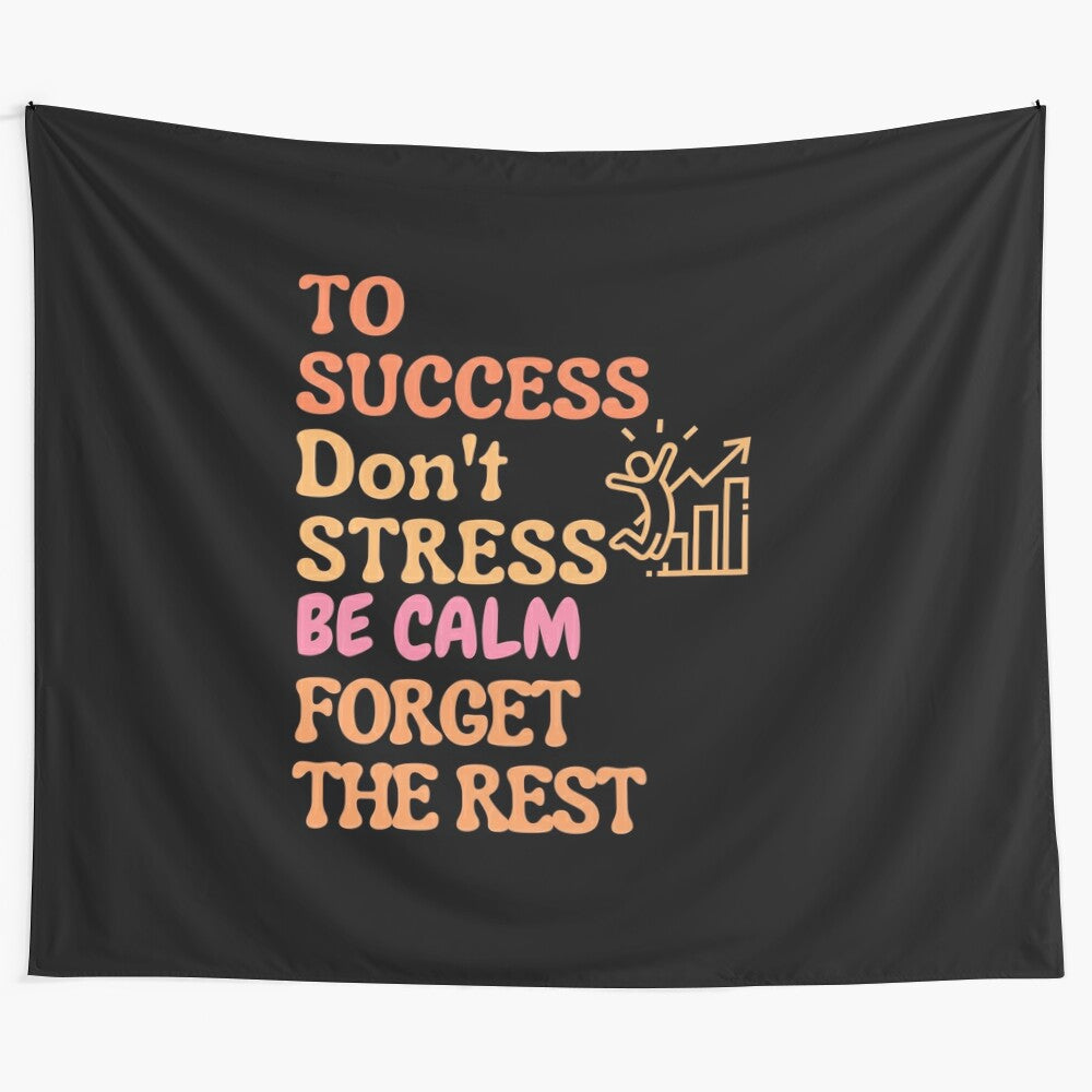 Tapestry featuring motivational quotes for inspiration and personal growth