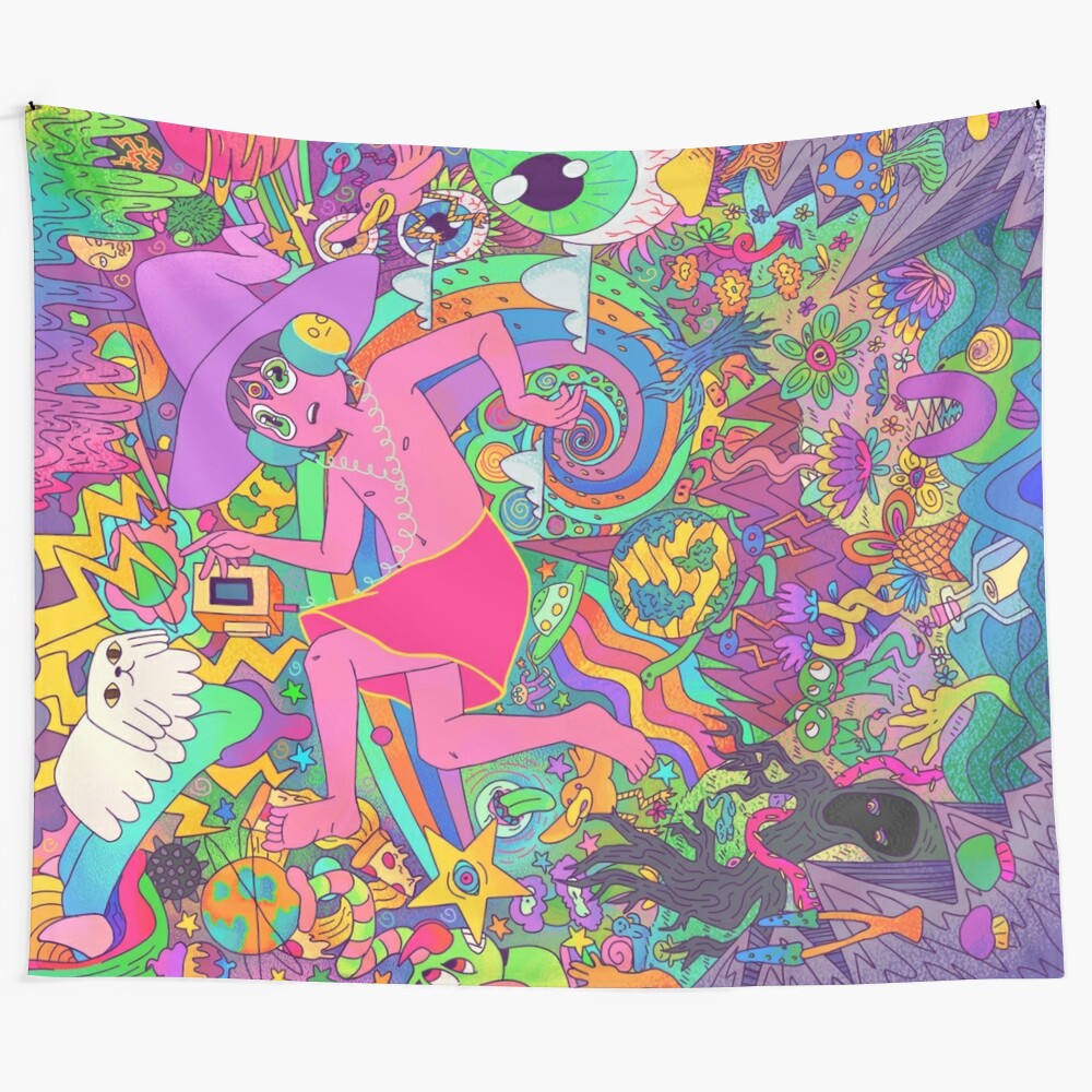 The Midnight Gospel Trippy Psychedelic Tapestry