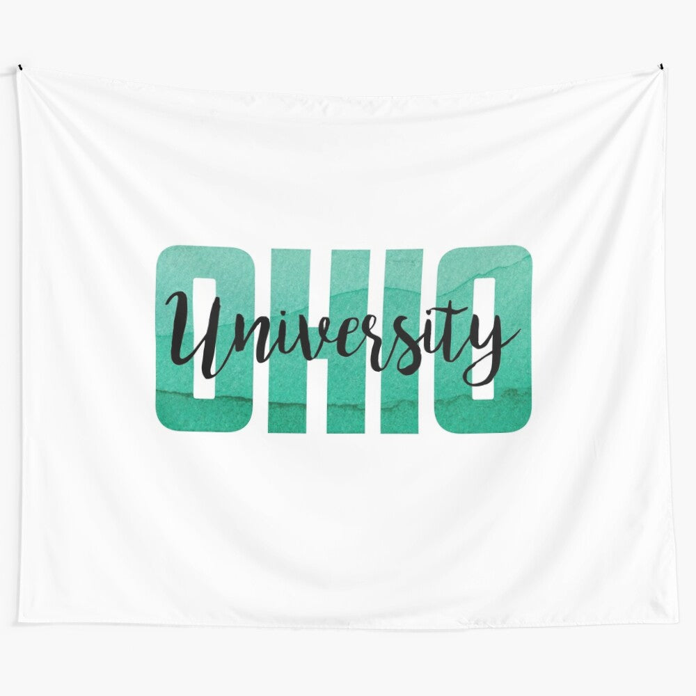 Ohio University Bobcats-themed tapestry