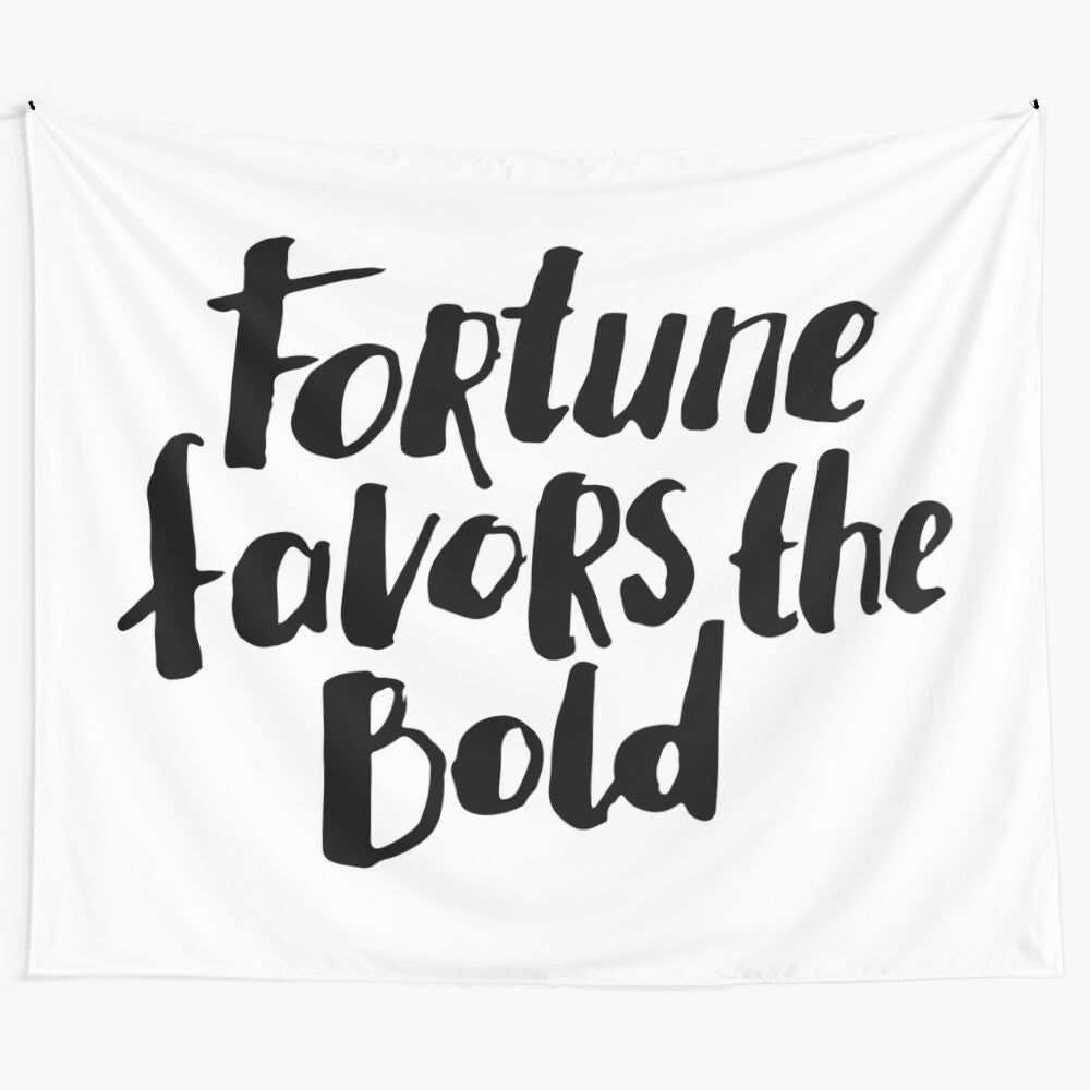 Bold motivational lettering with inspirational quote typography