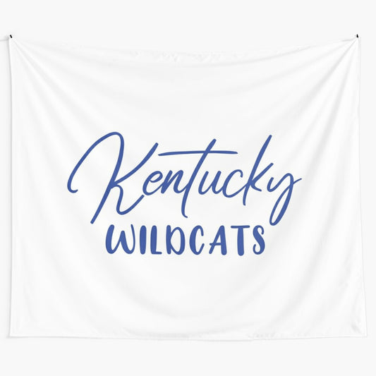 Kentucky Wildcats basketball tapestry wall hanging