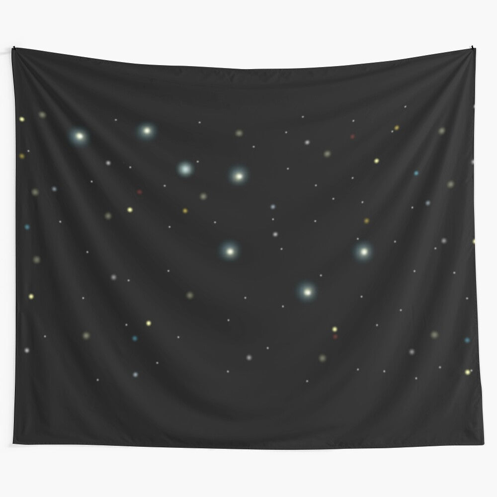 The Big Dipper tapestry featuring the iconic star constellation