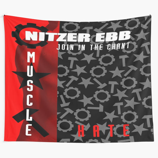 Nitzer Ebb "Join In The Chant" industrial electronic music album cover