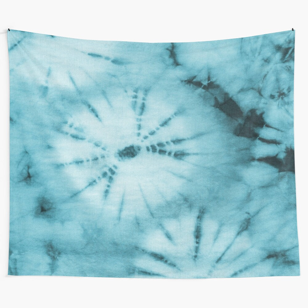 Colorful tie dye tapestry