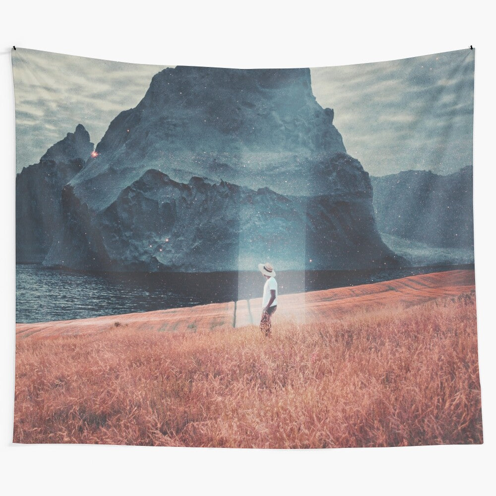 Andromeda Tapestry - Surreal Landscape Artwork by Frank Moth