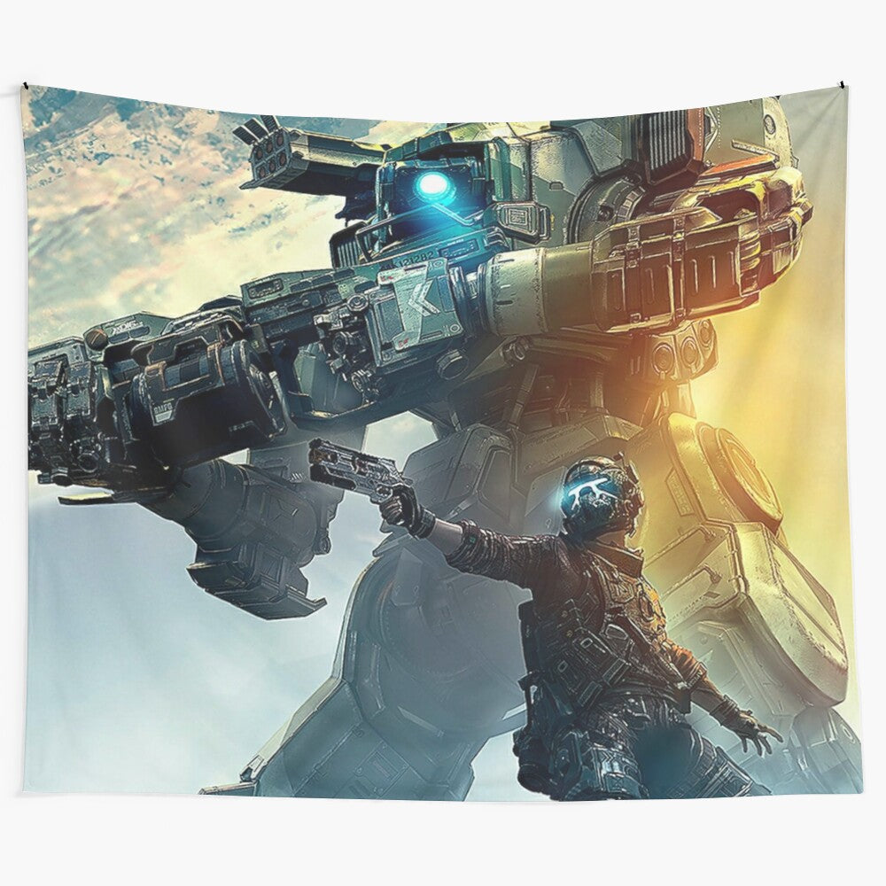 Titanfall 2 inspired HD mobile wallpaper tapestry