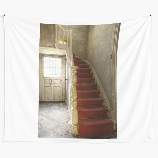 Abandoned Mansion Tapestry - Urban Exploration Fine Art