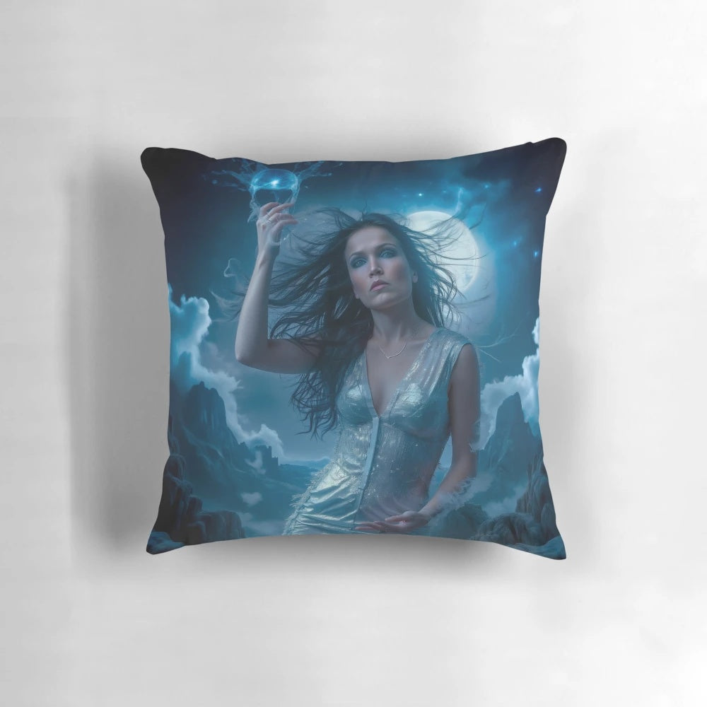 Tarja Turunen's 'My Little Phoenix' Pillow - Celebrate the iconic Finnish metal singer's legacy with this stylish and comfortable pillow design.