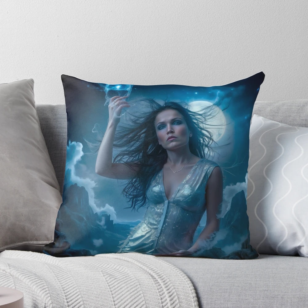 Tarja Turunen's 'My Little Phoenix' Pillow - Celebrate the iconic Finnish metal singer's legacy with this stylish and comfortable pillow design.