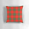 Tartan Bryce Scottish Plaid Pillow with red, green, and blue checkered pattern