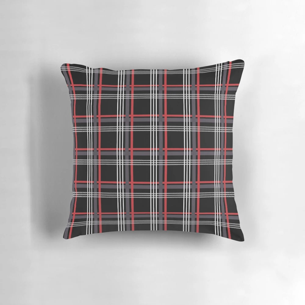 Tartan-patterned pillow, perfect for Volkswagen GTI owners