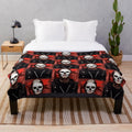 Tate Langdon inspired plush blanket with American Horror Story Murder House design