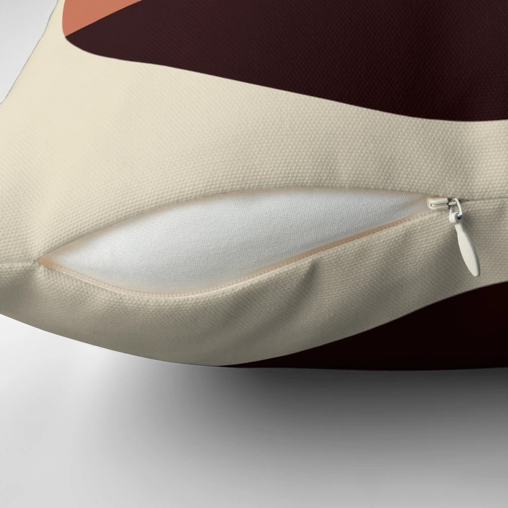 Tatooine-inspired desert silhouette design on a soft, comfortable pillow