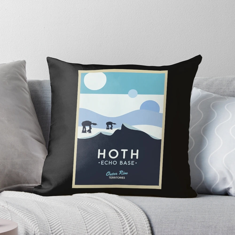 Cozy Star Wars-themed pillow featuring the Outer Rim Territories planet Tatooine
