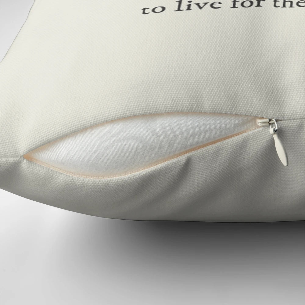 Taylor Swift August Themed Pillow