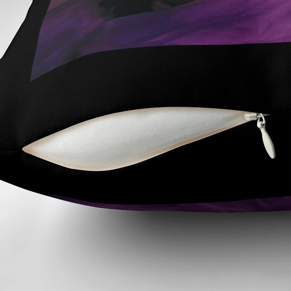 A custom-designed pillow featuring enchanting Taylor Swift-inspired artwork.